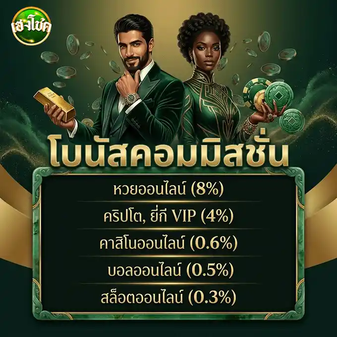 เฮงโชค โบนัสคอมมิสชั่น